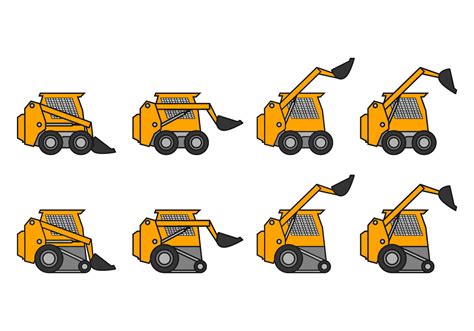 Skid Steer Vector Art, Icons, and Graphics for Free Download